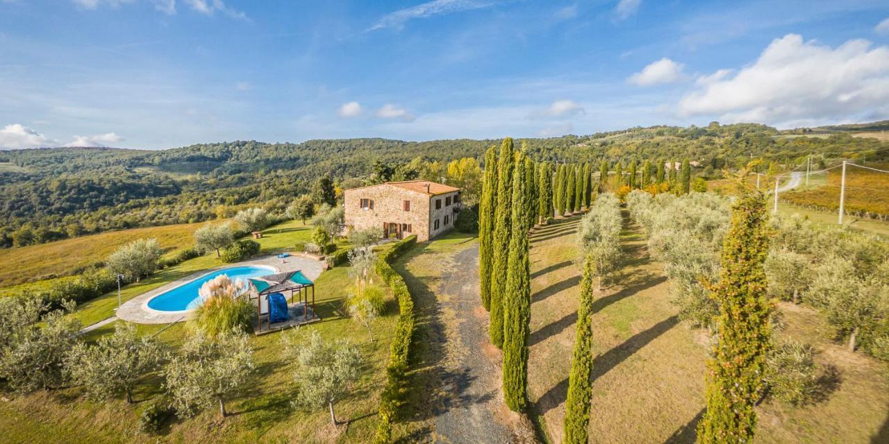Podere Oliveta Montecatini Val di Cecina Bagian luar foto