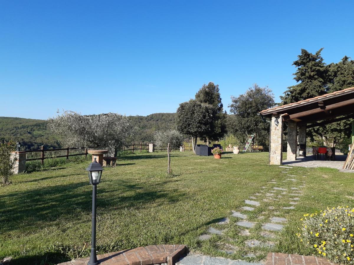Podere Oliveta Montecatini Val di Cecina Bagian luar foto