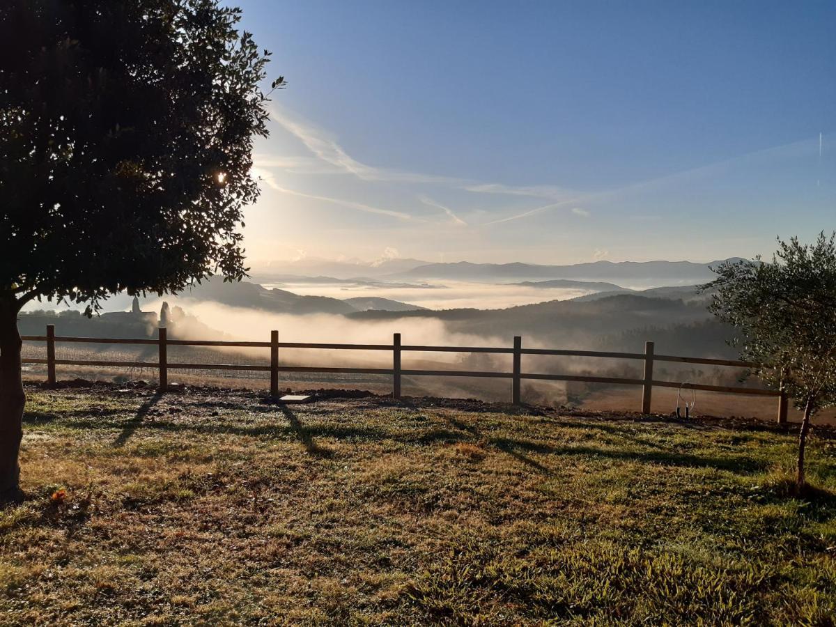 Podere Oliveta Montecatini Val di Cecina Bagian luar foto