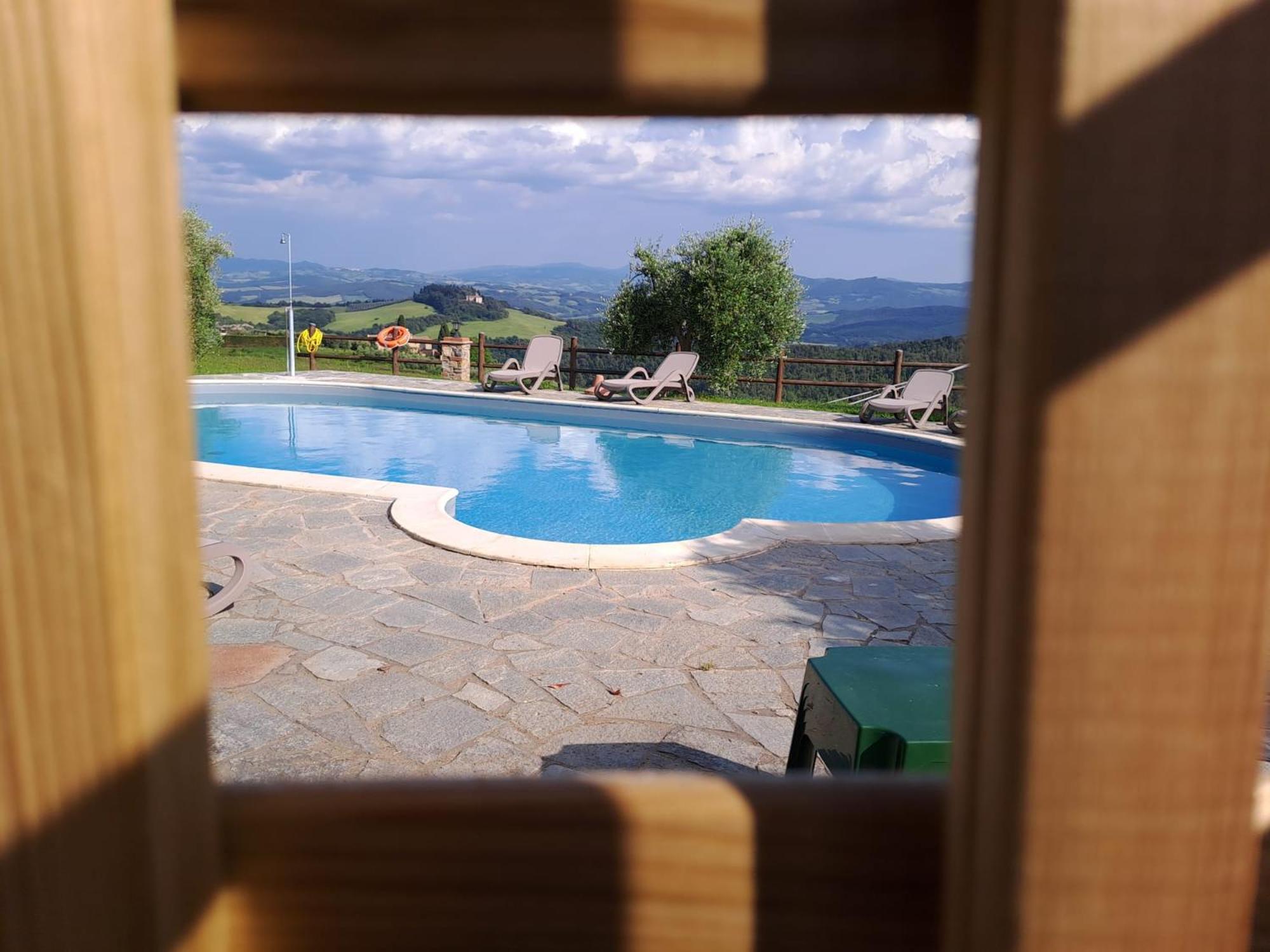 Podere Oliveta Montecatini Val di Cecina Bagian luar foto